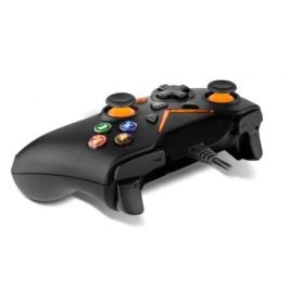 Krom NXKROMKEY Gamepad Key con cable gaming, vibración dual, botones retroiluminados, X-Input/Direct-Input, compatible PC/PS3/Android