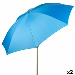 Sombrilla Aktive 220 x 210 x 220 cm (2 Unidades) Sombrilla Aktive 220 x 210 x 220 cm (2 Unidades)