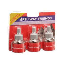 Feliway Friends Recambio Difusor de Feromonas para Gatos, Pack 3 Unidades de 48 mL cada uno Precio: 60.69000025. SKU: B13X48R73V
