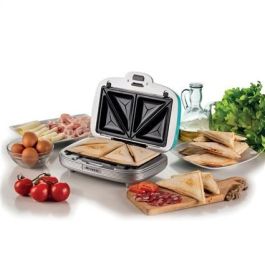 Ariete 1972/01 Sandwichera 3 en 1 Party Time para Donuts y Cupcakes, Azul