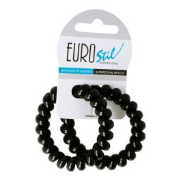 Eurostil Negro negro gomas en espiral grande 55cm pack Precio: 1.9965. SKU: B1GKFXZKEL