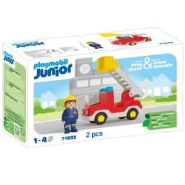 Playmobil Camión De Bomberos Junior 71683 con Escalera y Figura para +12 Meses Precio: 18.49999976. SKU: B1ELQ5GNED
