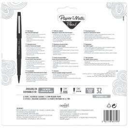 Papermate Flair Rotulador Punta Media 12 Colores - 12 Piezas - 2048987