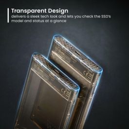 Disco Duro Externo Ewent EW7068 Transparente