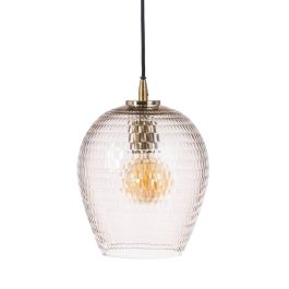 Lámpara de Techo Cristal Dorado Metal 220 V 22 x 22 x 32 cm 240 V Precio: 40.79000024. SKU: S8802801