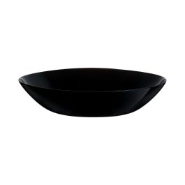 Plato Hondo Vidrio Zelie Negro Luminarc 20 cm
