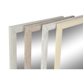Espejo de pared DKD Home Decor 36 x 2 x 95,5 cm (4 Unidades)