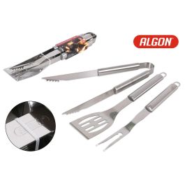 Set de 3 Accesorios para BBQ en Plata por Algon BBQ (4 Cajas) Precio: 32.49999984. SKU: B1KN5A7EP4