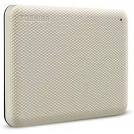 Toshiba Disco Duro Externo Canvio Advance 4 TB, USB 3.2 Gen 1 (5 Gbit/s), Beige
