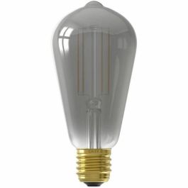 Calex CAL8712879150169 Bombilla LED E27 SMART ST64 Filamento Recto Ahumada Regulable 7W 400lm 1800K