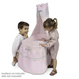 Decuevas Moisés para Muñecas de hasta 60 cm - Cuna de Juguete Infantil para Niños y Niñas con Edad Recomendada 3 Años Decuevas Moisés para Muñecas de hasta 60 cm - Cuna de Juguete Infantil para Niños y Niñas con Edad Recomendada 3 Años