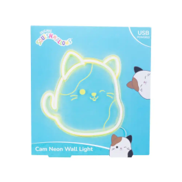 Wondee Lámpara de Neón Squishmallow Cam 22 cm x 21,5 cm x 2 cm