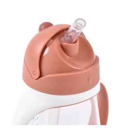 Beaba Taza con Pajita Terracota 300 ml