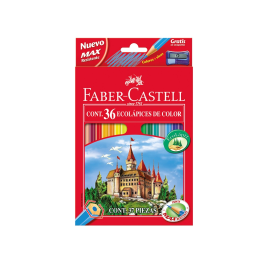 Faber Castell Classic C-Surtidos Lápices De Colores Estuche 36 Ud
