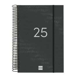 Finocam Agenda Anual Year Espiral E11-165x242 mm 1Dp Negro 2025 Precio: 29.6450001694. SKU: B1AJCJ93JB