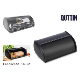 Panera de metal con tapa Quttin 43.5 x 27.5 x 18.5 cm (3 Unidades) Precio: 50.88999971. SKU: B1HZLPPL8W