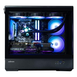 Zalman P30 Mini Tower PC Negro para placas base Mini-ATX/ITX con soporte para discos de 2.5"/3.5" y USB 3.2 Gen 1/2