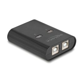 DeLOCK 11503 Interruptor Switch USB 2.0 para conectar 2 Computadoras a 1 Dispositivo, 0.48 Gbit/s, Negro Precio: 37.50000056. SKU: B1CZE9L8CB