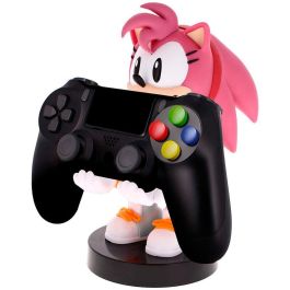 Cable Guy Soporte Sujeción Amy Rose Sonic para Mandos y Smartphone 20cm