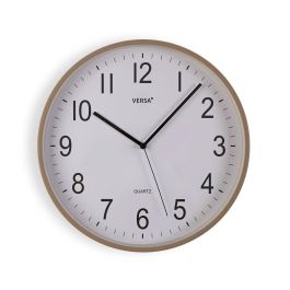 Reloj de Pared Versa Gris Plástico 35,1 X 35,1 X 4,5 CM