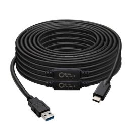 MicroConnect Cable USB-A a USB-C 3.2 Gen 1 - 10 metros, 5 Gbit/s
