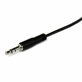 Cable Alargador Jack (3,5 mm) Startech MU1MMFS Negro 1 m Cable Alargador Jack (3,5 mm) Startech MU1MMFS Negro 1 m