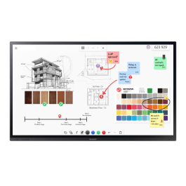 Sharp PN-LA652 Panel plano interactivo 165,1 cm (65") LCD 450 cd / m² 4K Ultra HD Negro Pantalla táctil Sharp PN-LA652 Panel plano interactivo 165,1 cm (65") LCD 450 cd / m² 4K Ultra HD Negro Pantalla táctil
