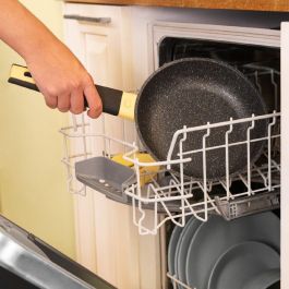 Set de Sartenes Cecotec Polka Experience 20-24-28 Bucket Set Vulcano Amarillo Aluminio 3 Piezas