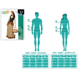 Disfraz Mesonera Mujer Adulto Marrón M-L Disfraz Mesonera Mujer Adulto Marrón M-L