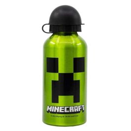 Botella de aluminio minecraft creeper green 400 ml. Botella de aluminio minecraft creeper green 400 ml.