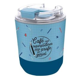 AUREA Vaso Térmico de Acero Inoxidable 280ml - 6h Frío/4h Caliente - Libre de BPA - Café Con Superpoderes Para un Profe Genial Precio: 19.89000057. SKU: B15FXT4VBR