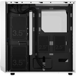 Fractal Design Torre PC Focus 2 RGB Blanca | ATX, Micro ATX, Mini-ITX | Vidrio Templado, Filtro Anti-Polvo, USB 3.2