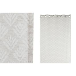 Cortina Romantico DKD Home Decor Beige 260 x 140 cm (2 Unidades) Precio: 33.7900002. SKU: B12TN956LL