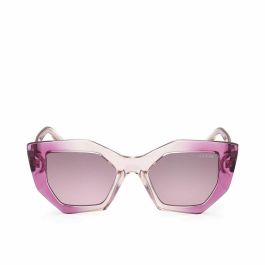 Guess GU7897 77T Gafas de Sol Mujer Geométricas con Montura Fucsia y Cristales Burdeos Degradados, 50mm Cristal, Patilla 140mm Precio: 84.89000025. SKU: B1GFSMJ494