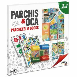 Tablero de Parchís y Oca Cayro Multicolor 250 g Precio: 13.89000019. SKU: B1GP6CBXGQ