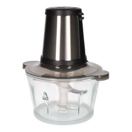 Edm Picadora Eléctrica de Acero Inoxidable 350W, 1.8L, 2 Velocidades, 4 Cuchillas Desmontables, Pica y Trocea Alimentos