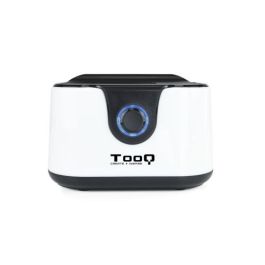 Tooq Docking Station TQDS-802BW para Discos Duros de hasta 8 TB, USB 3.0/3.1 Gen 1, Admite HDD/SSD 2.5' y 3.5', Clonación