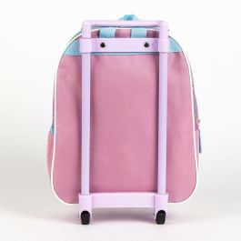 Mochila Escolar 3D con Ruedas Gabby's Dollhouse Rosa Mochila Escolar 3D con Ruedas Gabby's Dollhouse Rosa