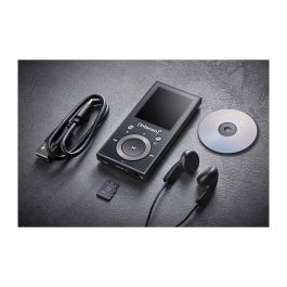 Intenso Video Scooter BT - Reproductor MP3/MP4, Pantalla LCD de 1.8", 64 GB, Bluetooth 5.0, 18h Autonomía, USB-C, Negro