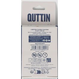 Inde Cubitera Flexible de Silicona para 6 Cubitos de Hielo Lua Quttin, 16.5x11.3x5 cm (24 Unidades)