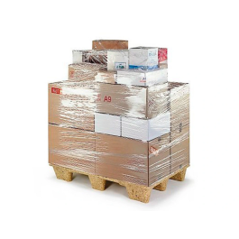 Q-connect Film Extensible Manual Ancho 500 mm Largo 145 mt Espesor 23 micras Transparente