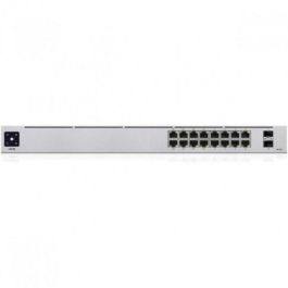 Ubiquiti USW-16-POE Gen 2, AC/DC, Internal, 60W, (16) 10/100/1000 RJ45 Ports, (2) 1G SFP, 442.4 x 200 x 43.7 mm Ubiquiti USW-16-POE Gen 2, AC/DC, Internal, 60W, (16) 10/100/1000 RJ45 Ports, (2) 1G SFP, 442.4 x 200 x 43.7 mm