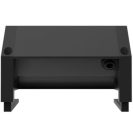 Fellowes Regleta Sobremesa 100137172 con 1 Toma Corriente, 1 USB-A y 1 USB-C, Cable 2m, Negra