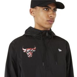 Sudadera con Capucha Hombre New Era Chicago Bulls Negro