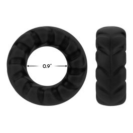 Anillo para el Pene Forto Negro Ø 23 mm