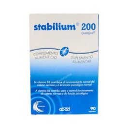 Stabilium Stres con Garum Armoricum y Vitamina B6 90 Cápsulas – Reduce Fatiga y Apoya el Sistema Nervioso Precio: 37.6899996. SKU: B17EZ7HT88