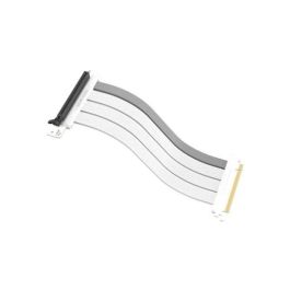 Tarjeta gráfica interna - COOLER MASTER - Cable Riser PCIe 4.0 x16 Blanco - 300mm