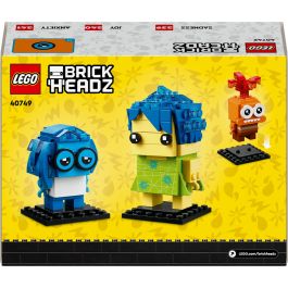 LEGO BrickHeadz - Alegría, Tristeza y Desagrado - Personajes Inside Out de Disney Pixar