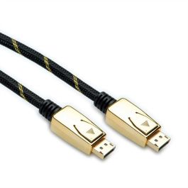 ROLINE 11.04.5921 Cable DisplayPort Macho a Macho 2m DisplayPort 1.4 Soporta 7680 x 4320 Pixeles