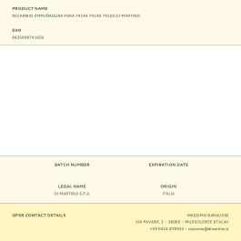 Dimartino Recambio empuñadura para 74144 74145 74150